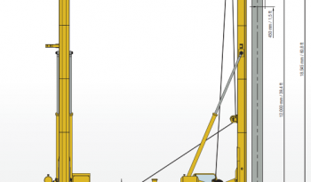Bate estacas completo marca CZM modelo EM5000HH completo