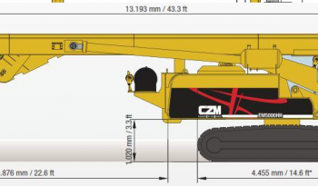 Bate estacas completo marca CZM modelo EM5000HH completo